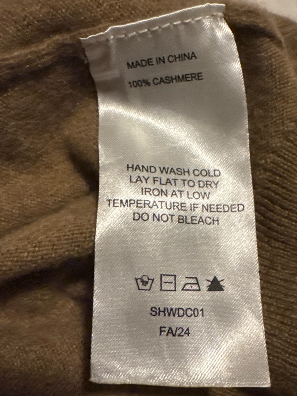 Quince Camel Crewneck Sweater - Picture 6 of 6